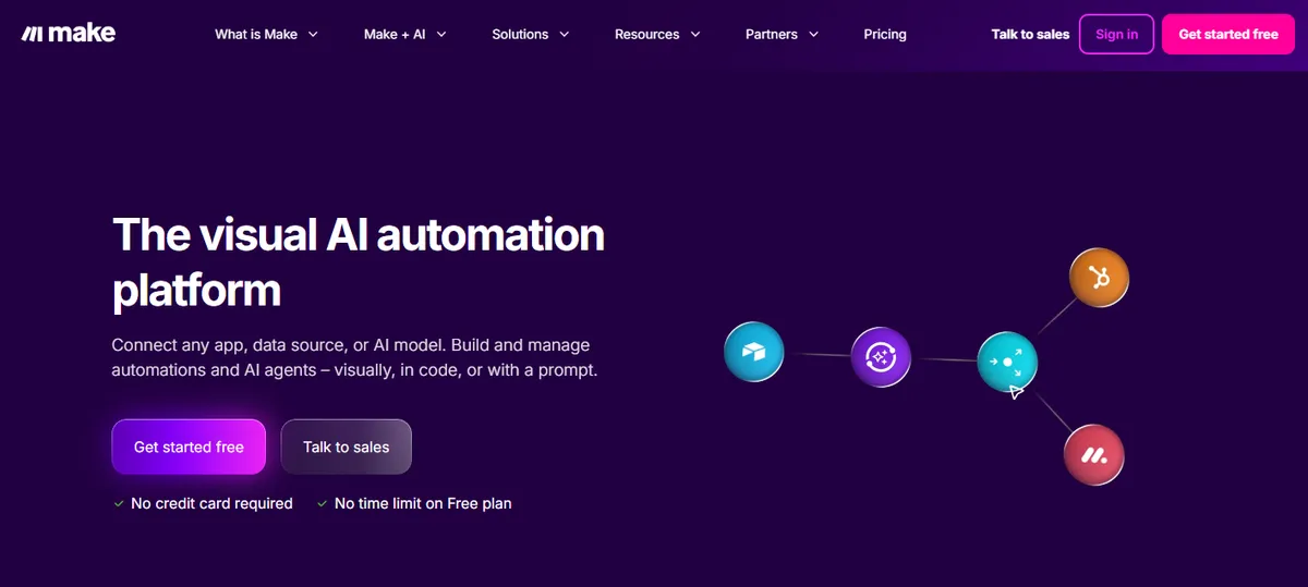 Make AI Workflow Automation Software & Tools