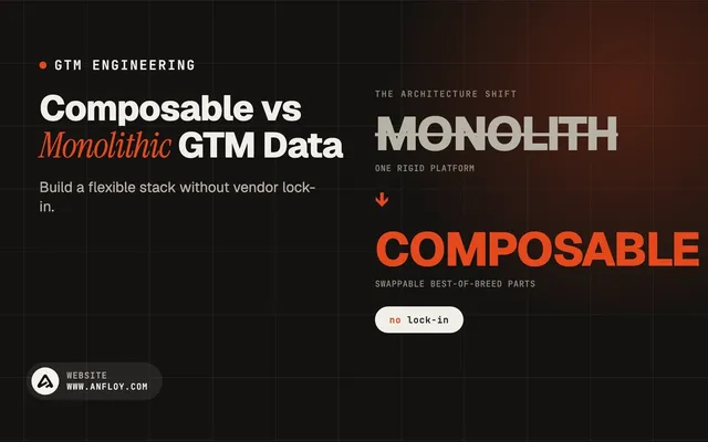 Composable vs Monolithic GTM Data