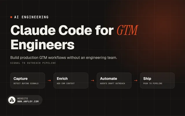Claude Code for GTM Engineers
