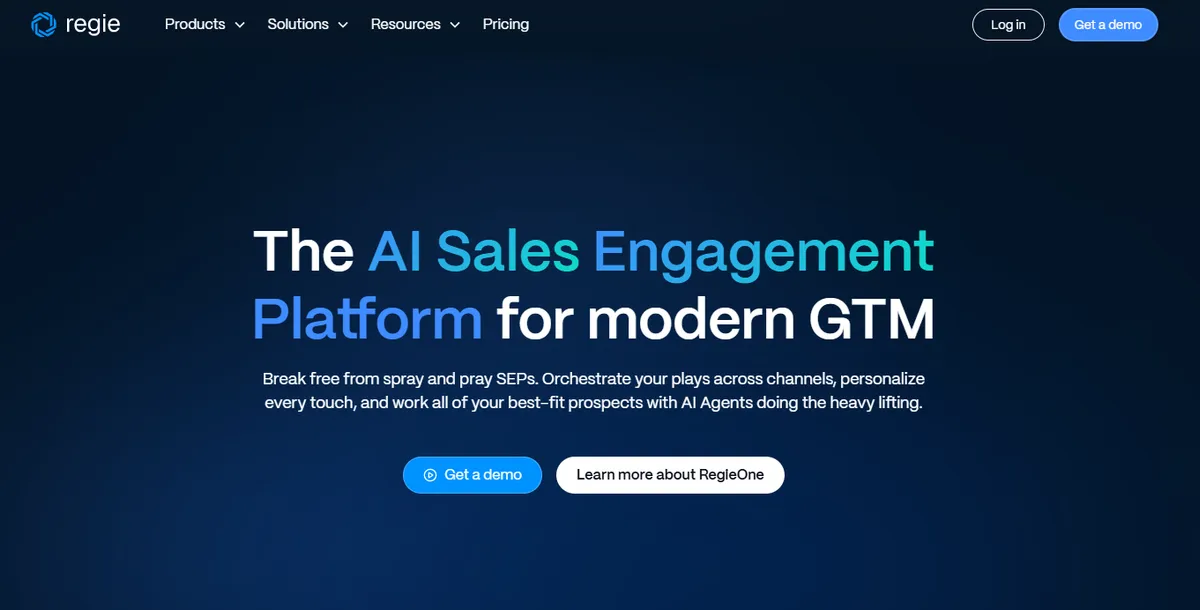 Regie.ai: Generate more pipeline with the world's only AI SEP