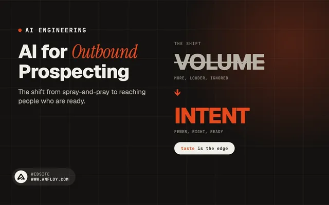 AI for Outbound Prospecting