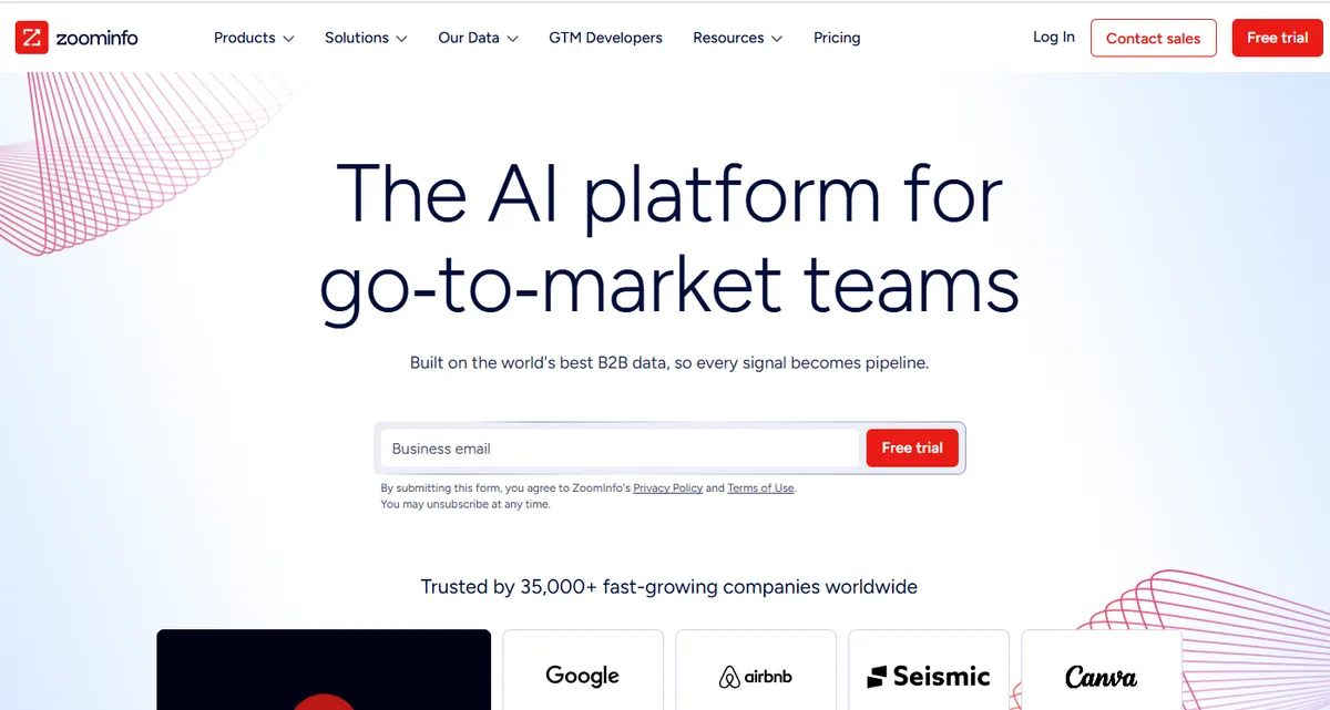 ZoomInfo: The #1 GTM Platform - Sales AI for Lead Generation