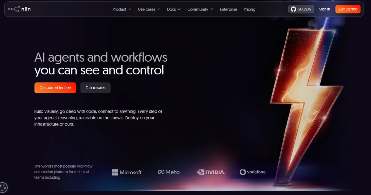 n8n AI agents and workflows