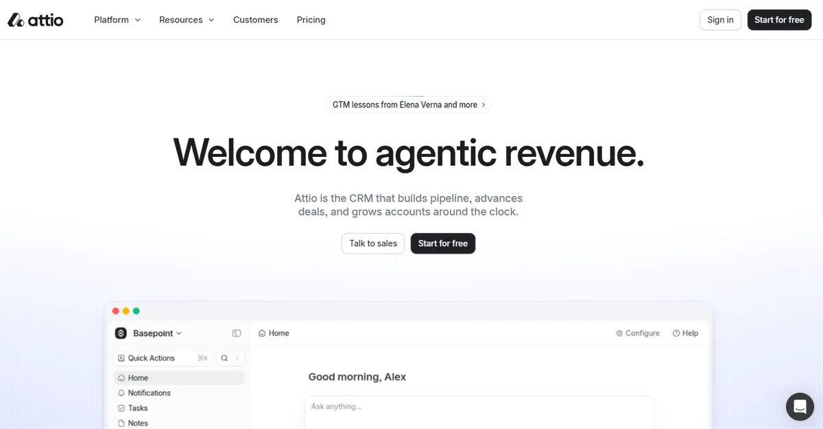 Attio: The CRM for agentic revenue