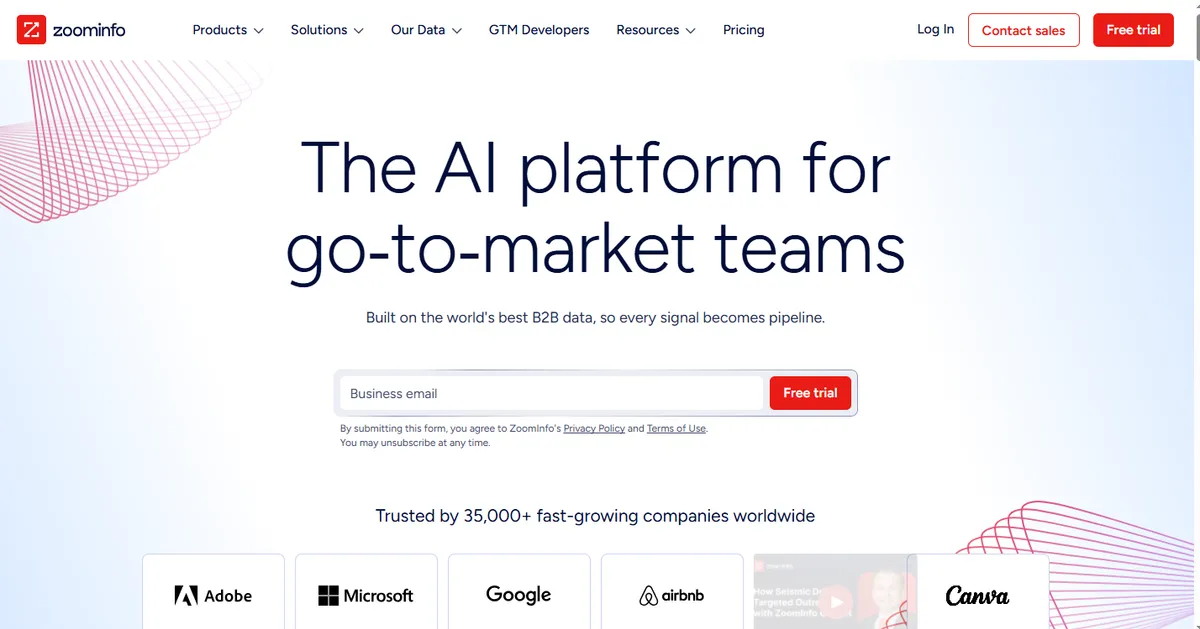 ZoomInfo: The #1 GTM Platform - Sales AI for Lead Generation