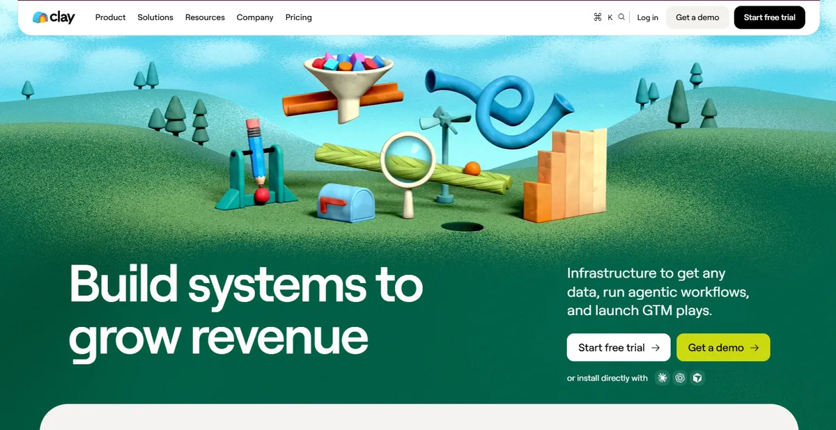 Clay | Build systems to grow revenue