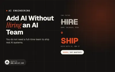 Add AI Without Hiring an AI Team