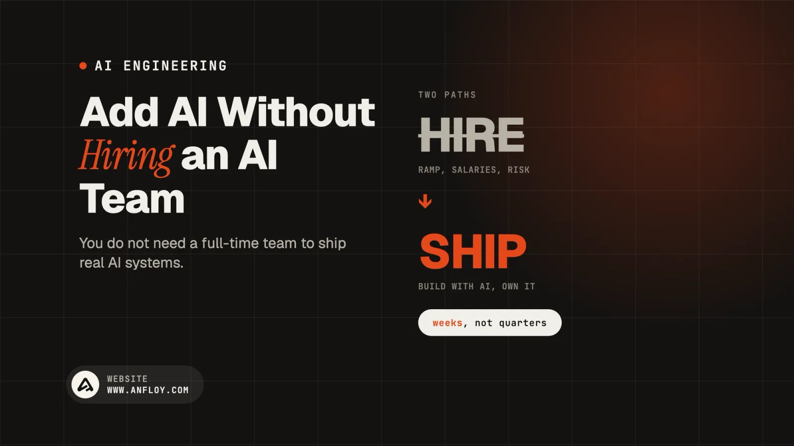 Add AI Without Hiring an AI Team