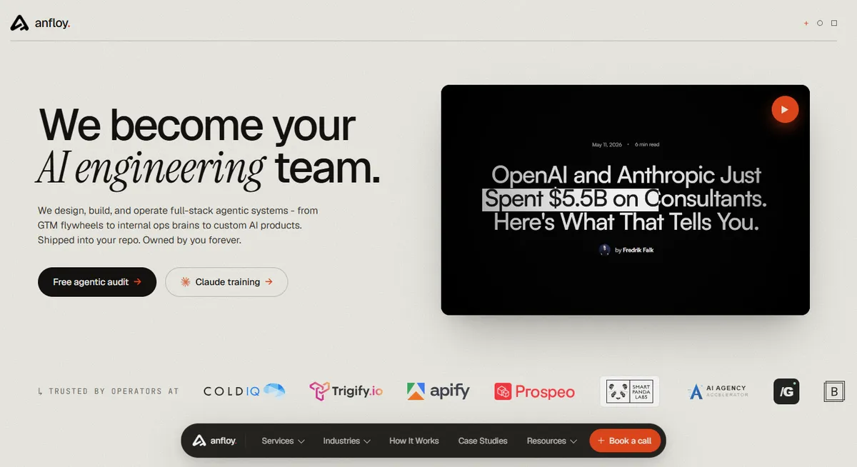 Anfloy Home Page