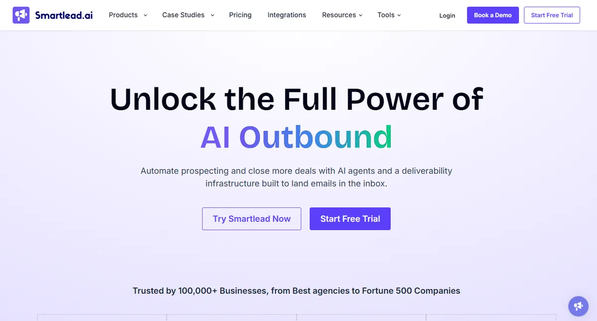 Smartlead | Cold Email Software for Sales Teams That Run Outbound at Scale