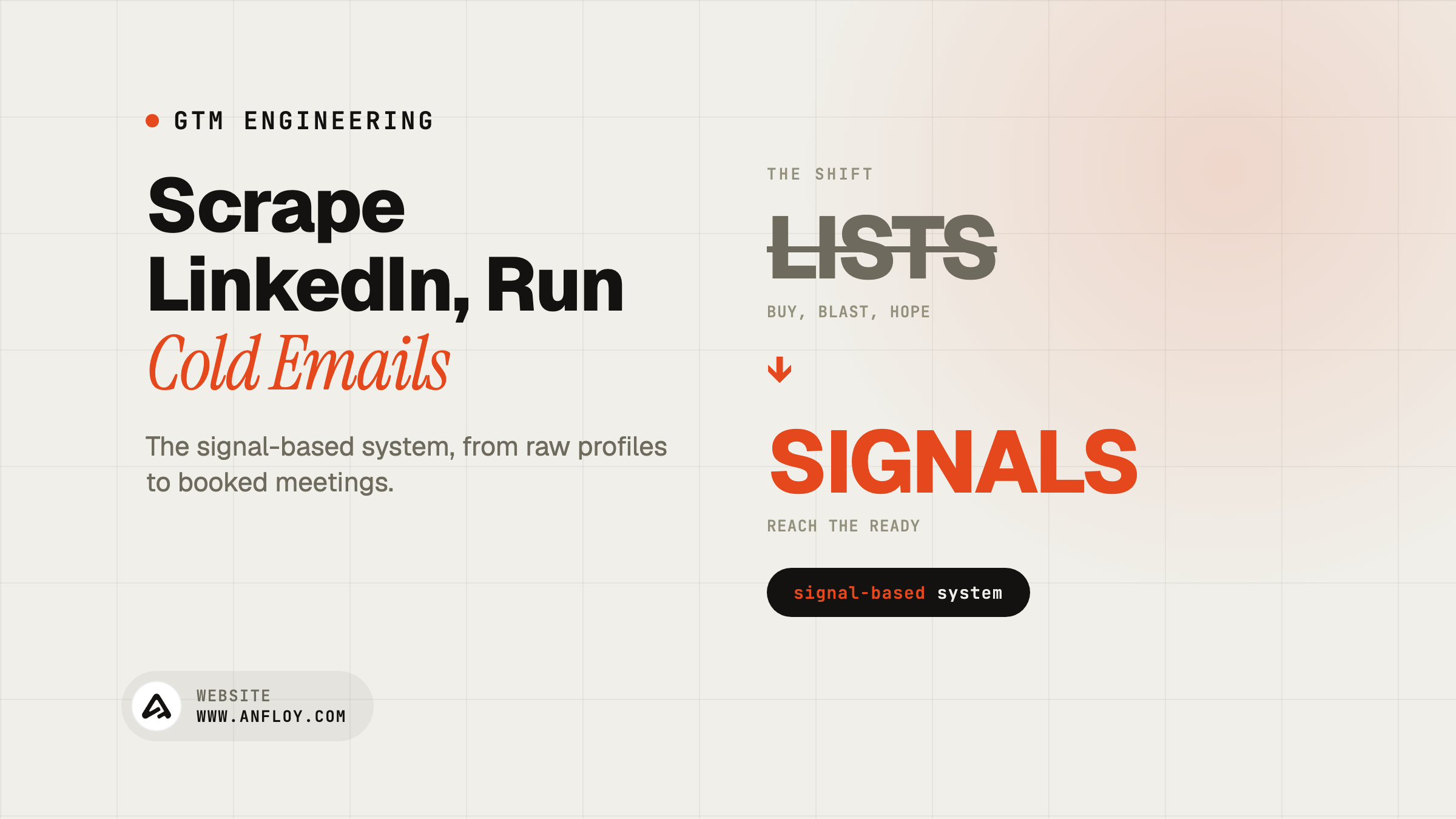 Scrape LinkedIn, Run Cold Emails