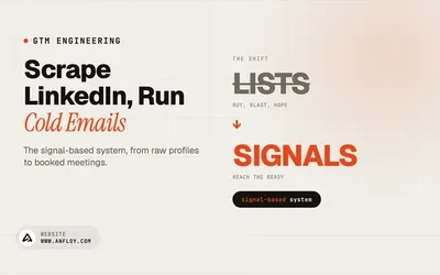 Scrape LinkedIn, Run Cold Emails