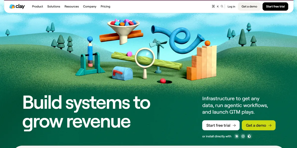 Clay | Build systems to grow revenue