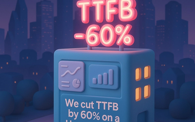 How We Cut TTFB by 60% on a Houston SaaS