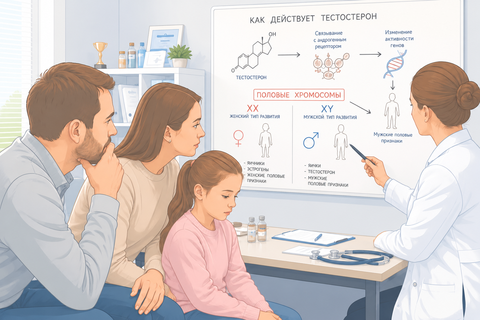 Девочка с кариотипом XY. Да, так бывает
