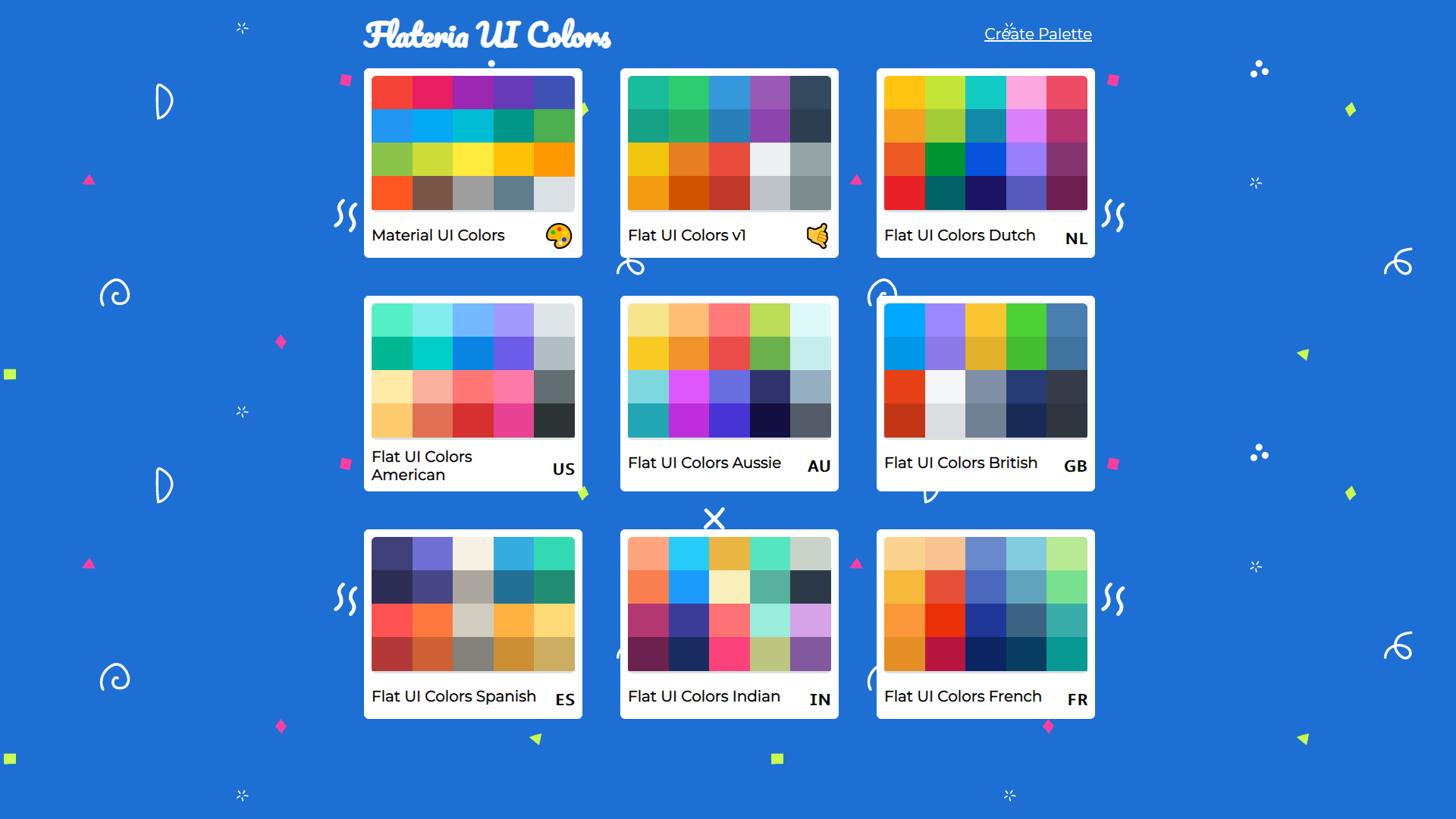 My Personal Project, This app let you create your own color palette