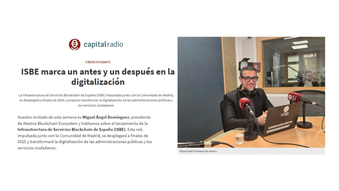 ISBE marca un punto de inflexión: de la promesa a la infraestructura blockchain real