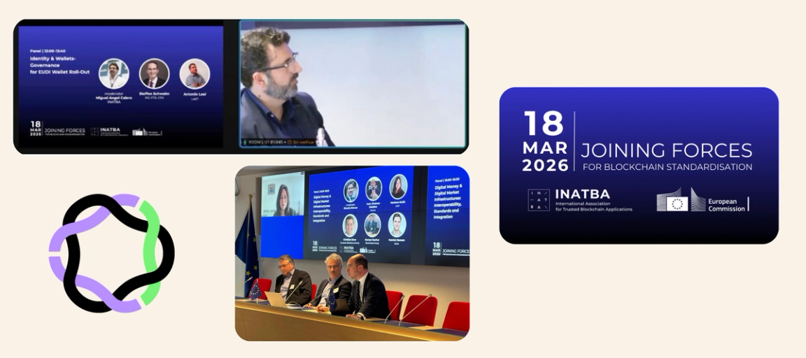 Alastria e ISBE participan en el evento Joining Forces for Blockchain Standardisation