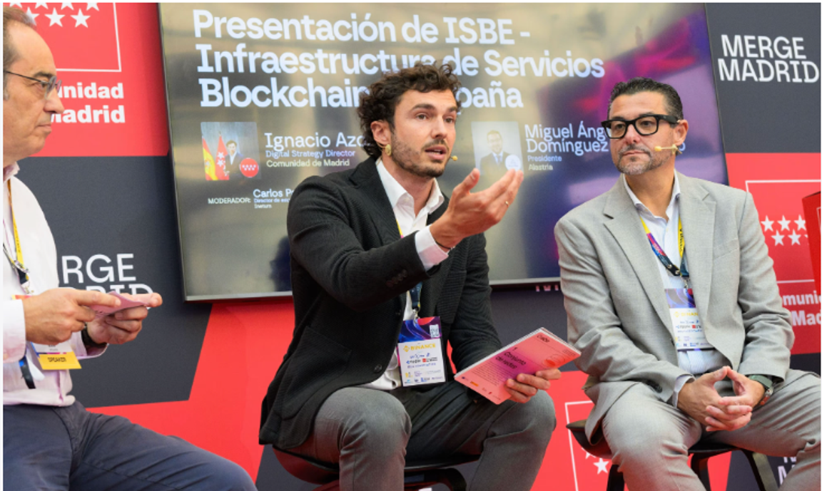 ISBE is officially presented at Palacio de Cibeles during MERGE Madrid 2025