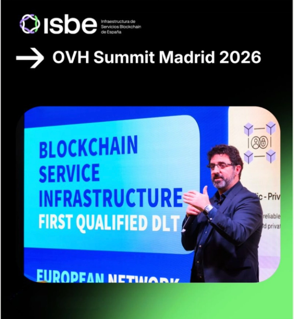 ISBE en el OVHcloud Summit Madrid 2026: Impulsando la soberanía digital en Europa