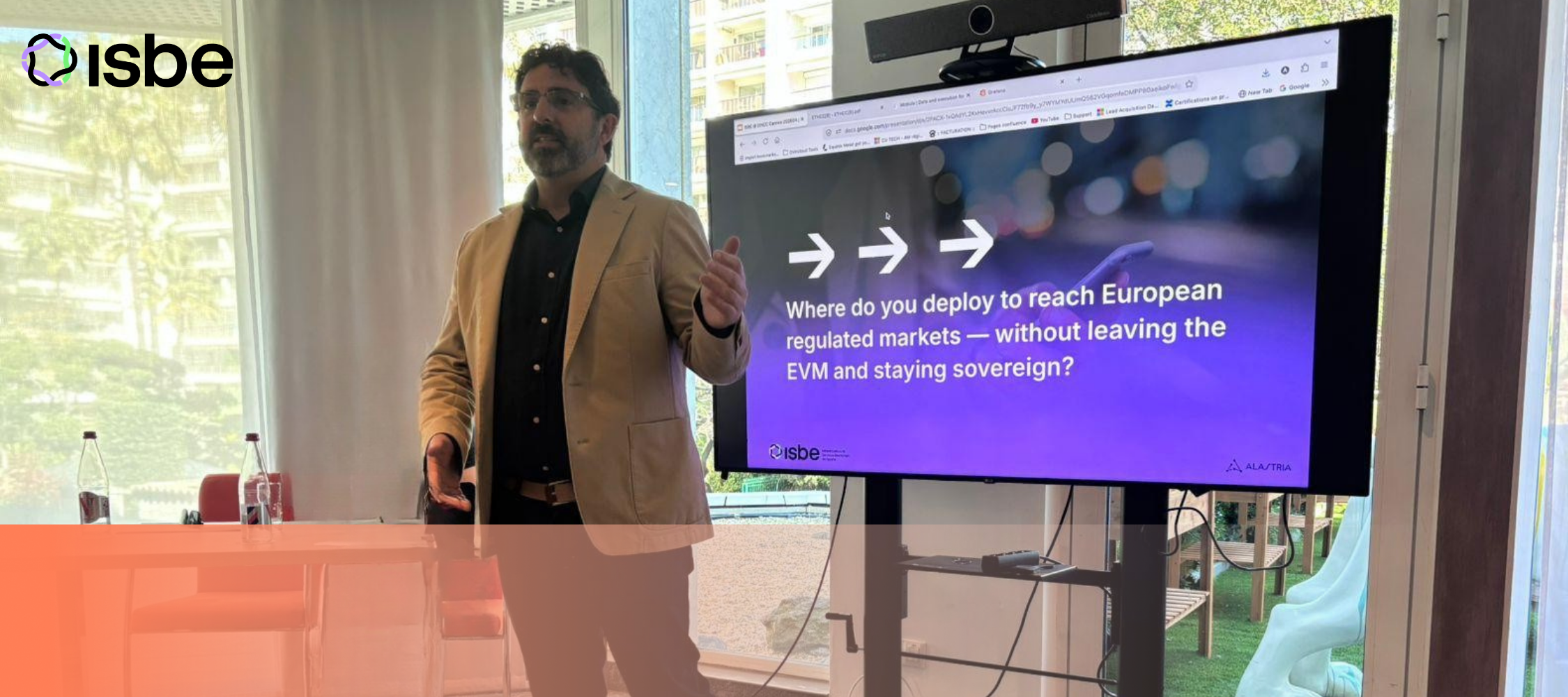 ISBE en OVH Cloud / EthCC breakfast - Construyendo sobre bases sólidas en Cannes