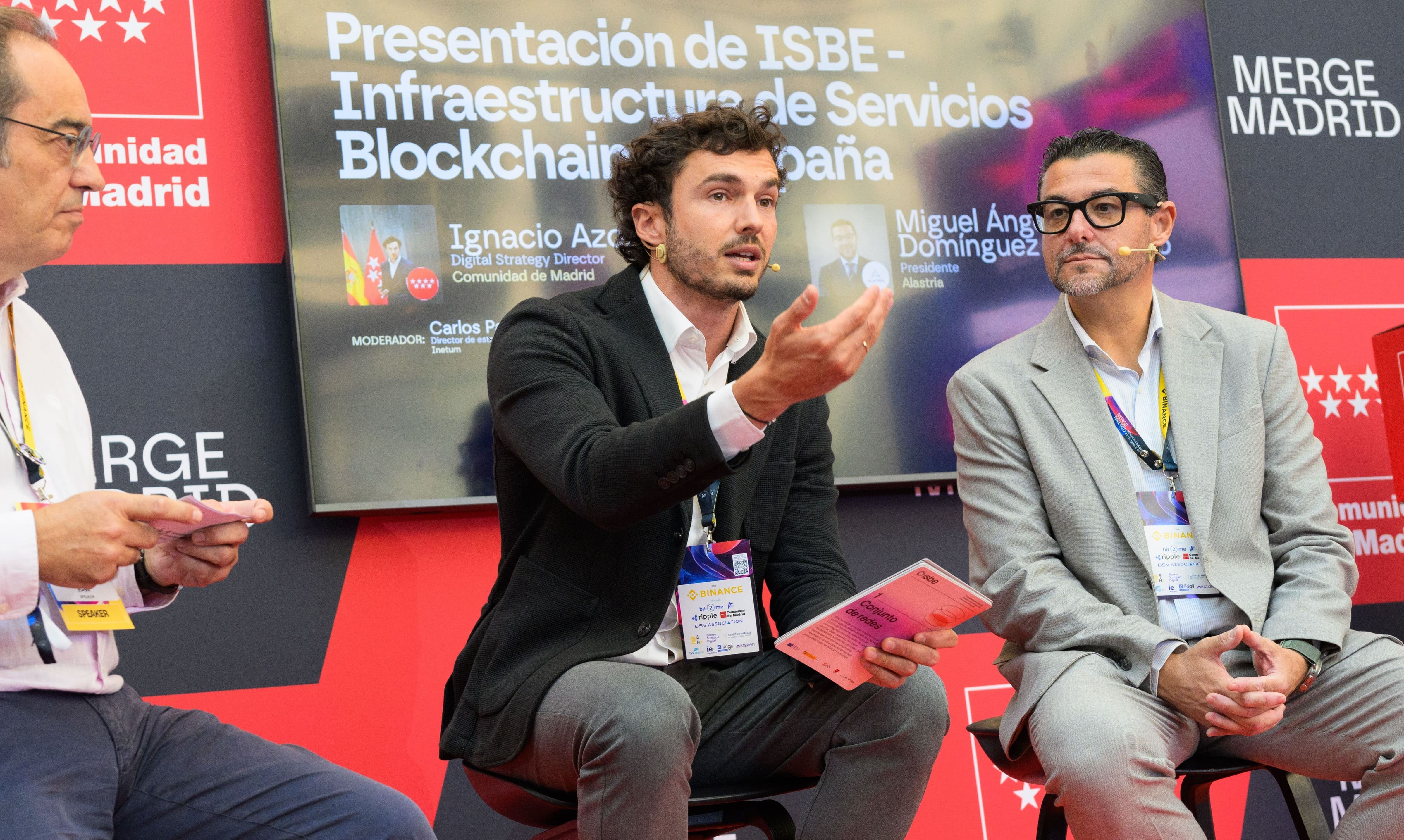 ISBE se presenta oficialmente en el Palacio de Cibeles durante MERGE Madrid 2025