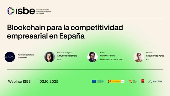 Blockchain para la competitividad empresarial en España