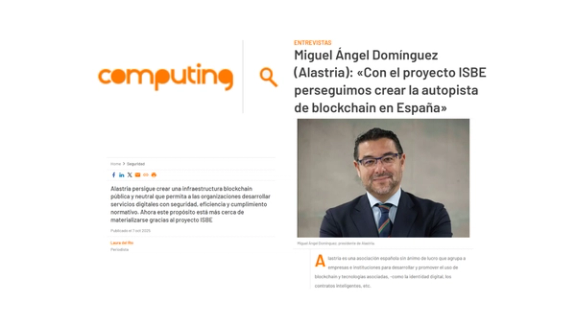 Miguel Ángel Domínguez: “ISBE pondrá orden en el nuevo ecosistema tecnológico, reforzando la soberanía digital de España”