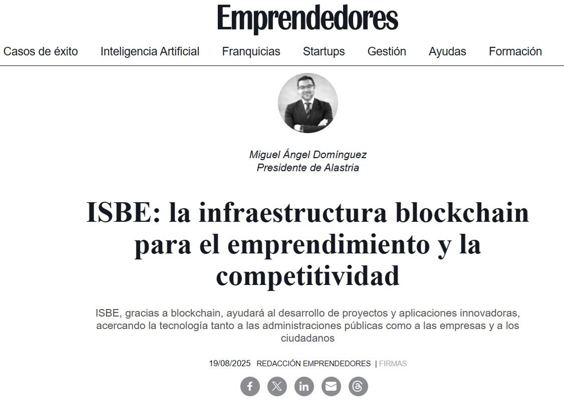 ISBE, clave para acelerar la innovación y el emprendimiento en Europa