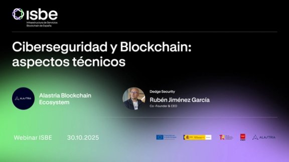 Ciberseguridad y blockchain: Aspectos técnicos