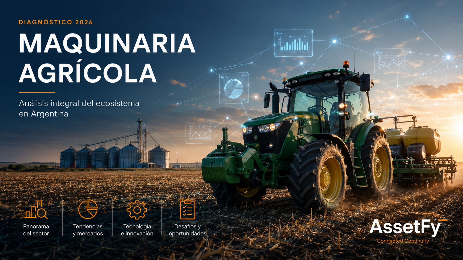 Sector agrícola, maquinaria, venta de maquinaria agrícola