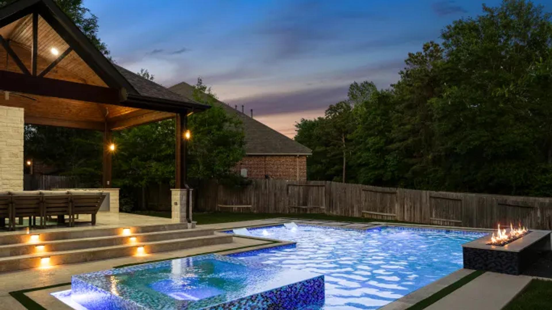 Woodforest Premier Pool & Spa Project - Image 18