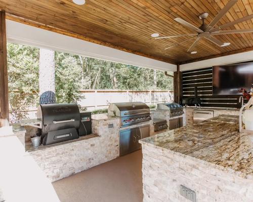 The Woodlands Pool & Outdoor Kitchen - Image 8