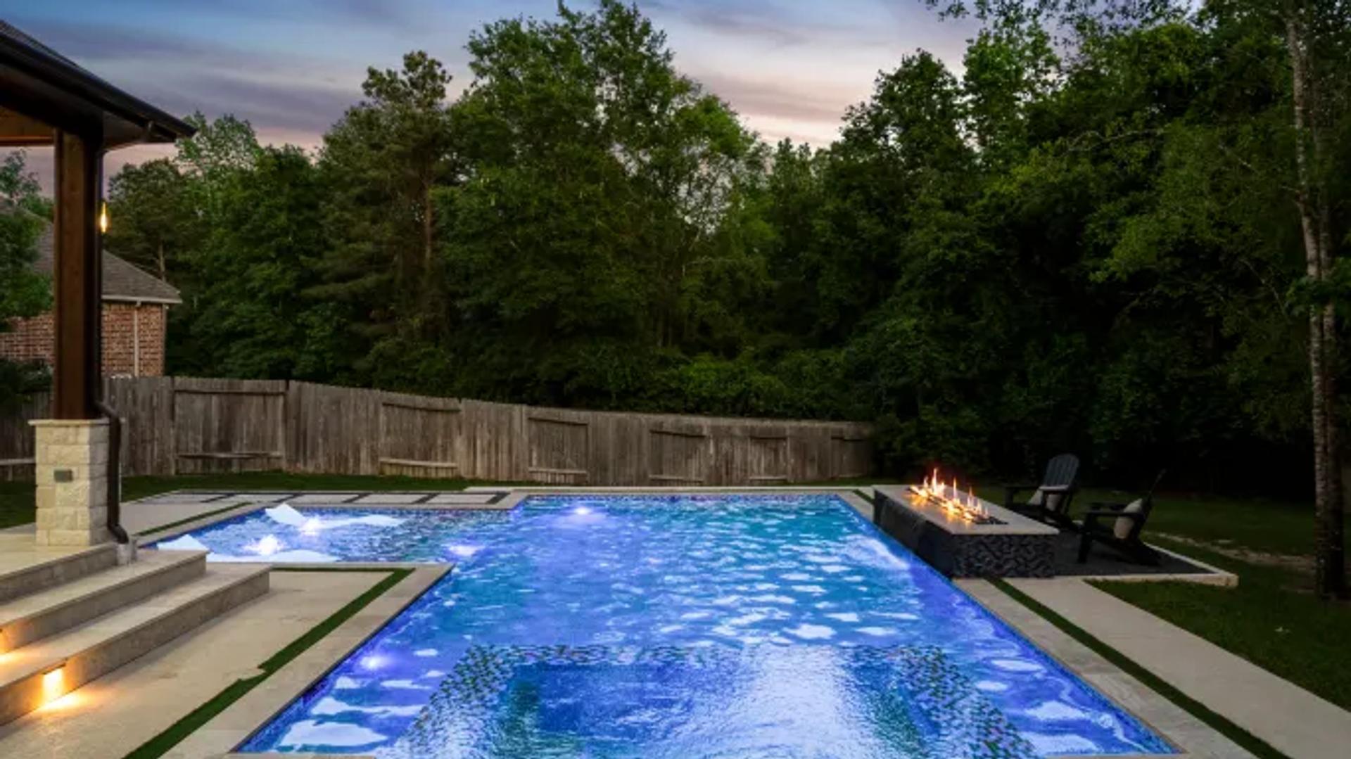 Woodforest Premier Pool & Spa Project - Image 17