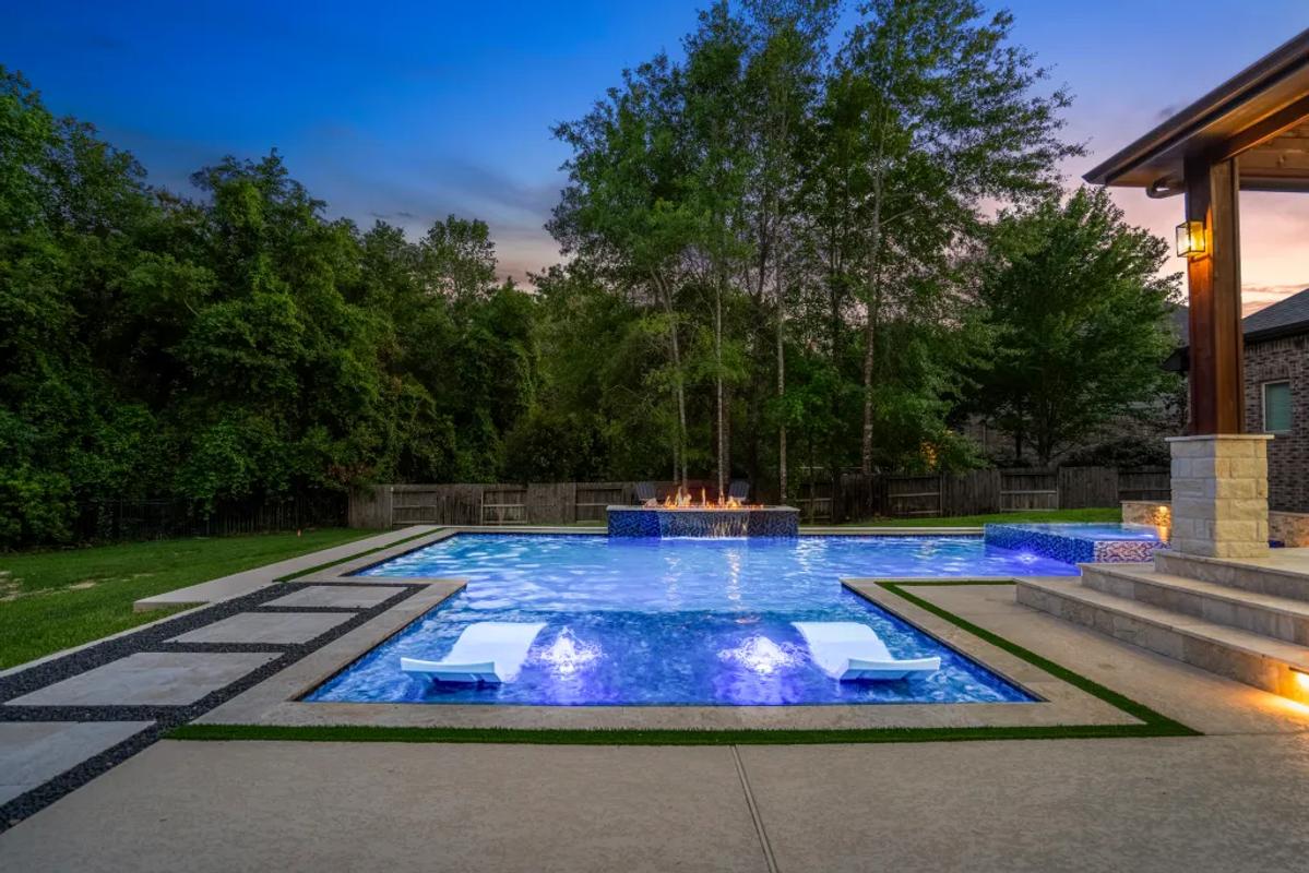 Woodforest Premier Pool & Spa Project - Image 9