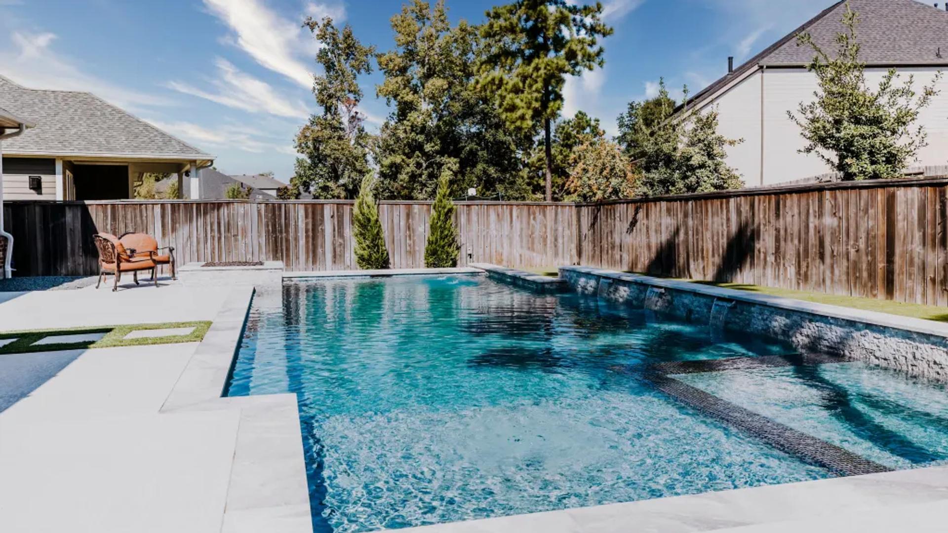 Woodforest Pool & Fire Feature - Image 7