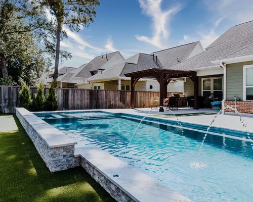 Woodforest Pool & Fire Feature - Image 5