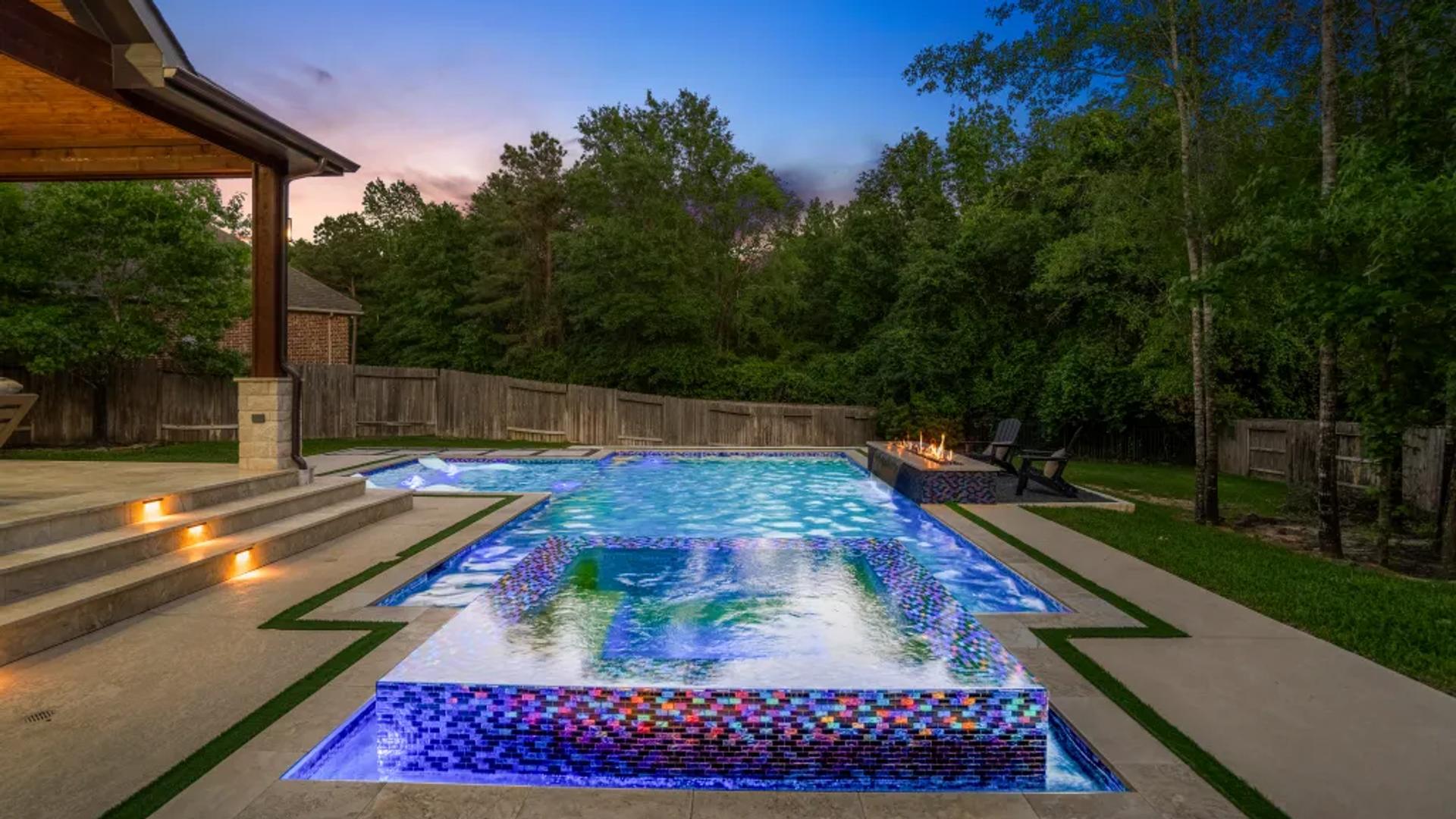 Woodforest Premier Pool & Spa Project - Image 24