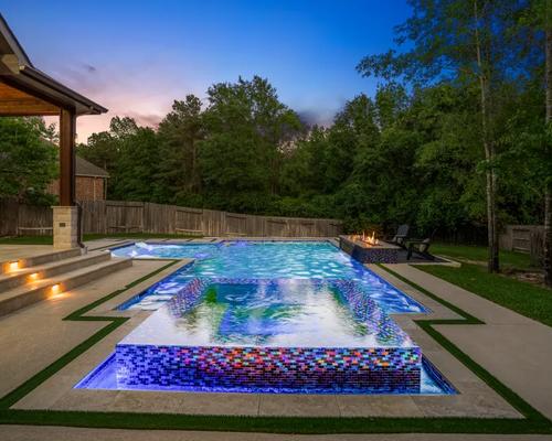 Woodforest Premier Pool & Spa Project - Image 24