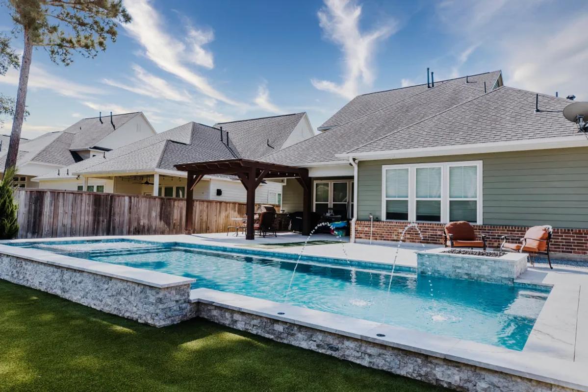 Woodforest Pool & Fire Feature - Image 6