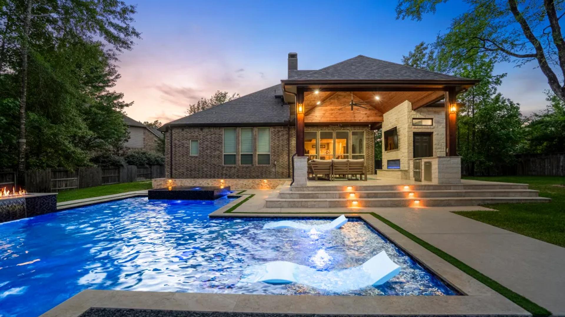 Woodforest Premier Pool & Spa Project - Image 7