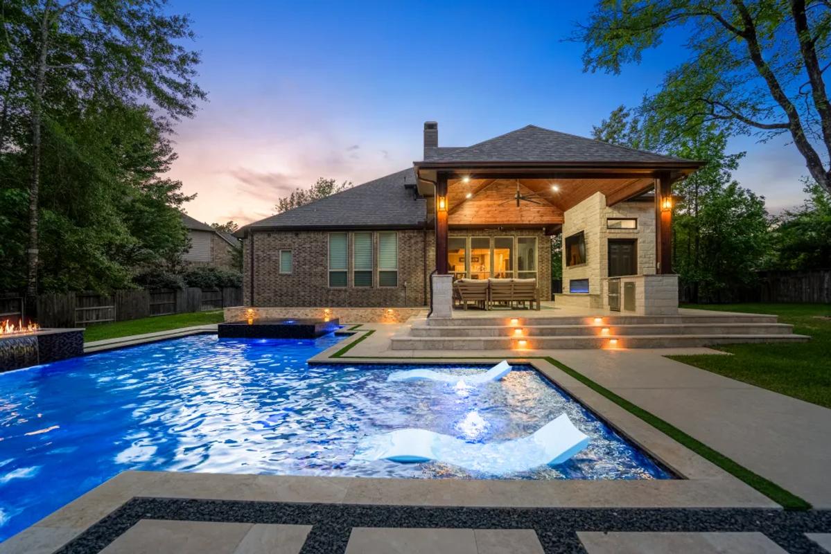 Woodforest Premier Pool & Spa Project - Image 7