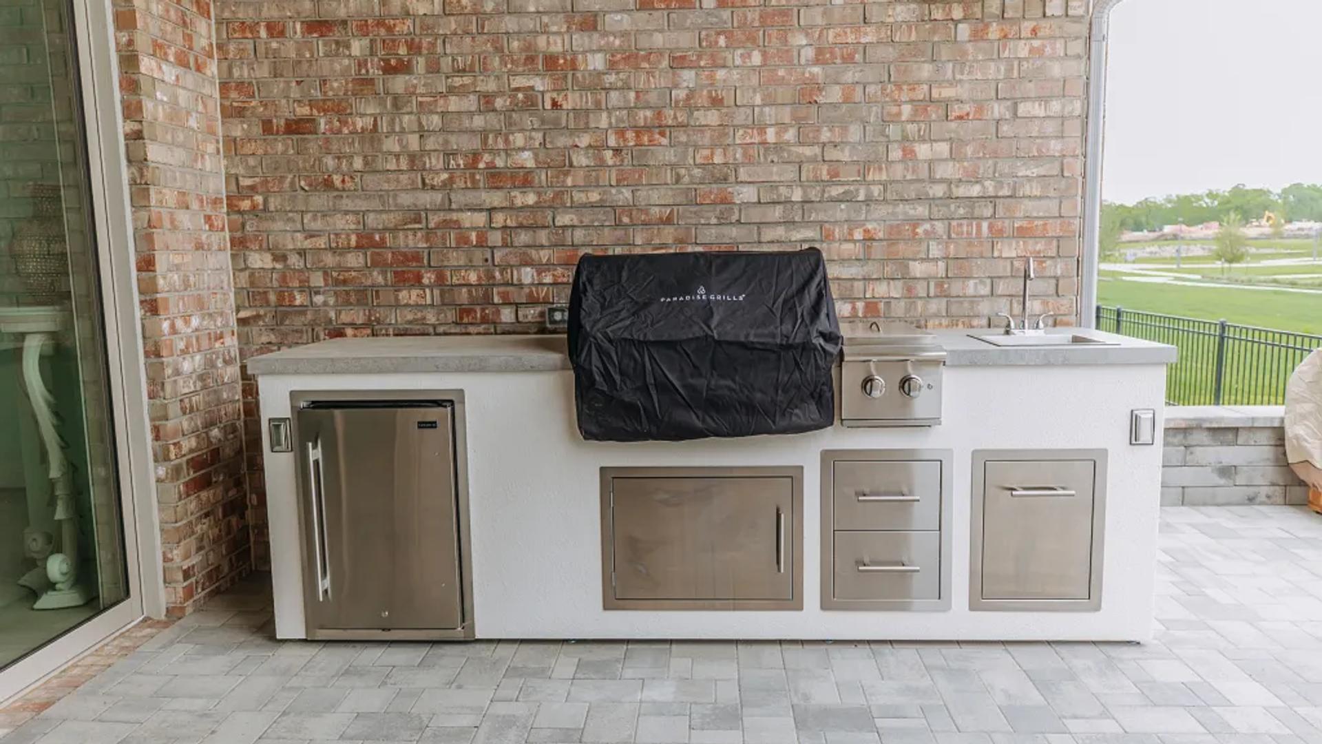 Chambers Creek Outdoor Kitchen & Patio - Image 1