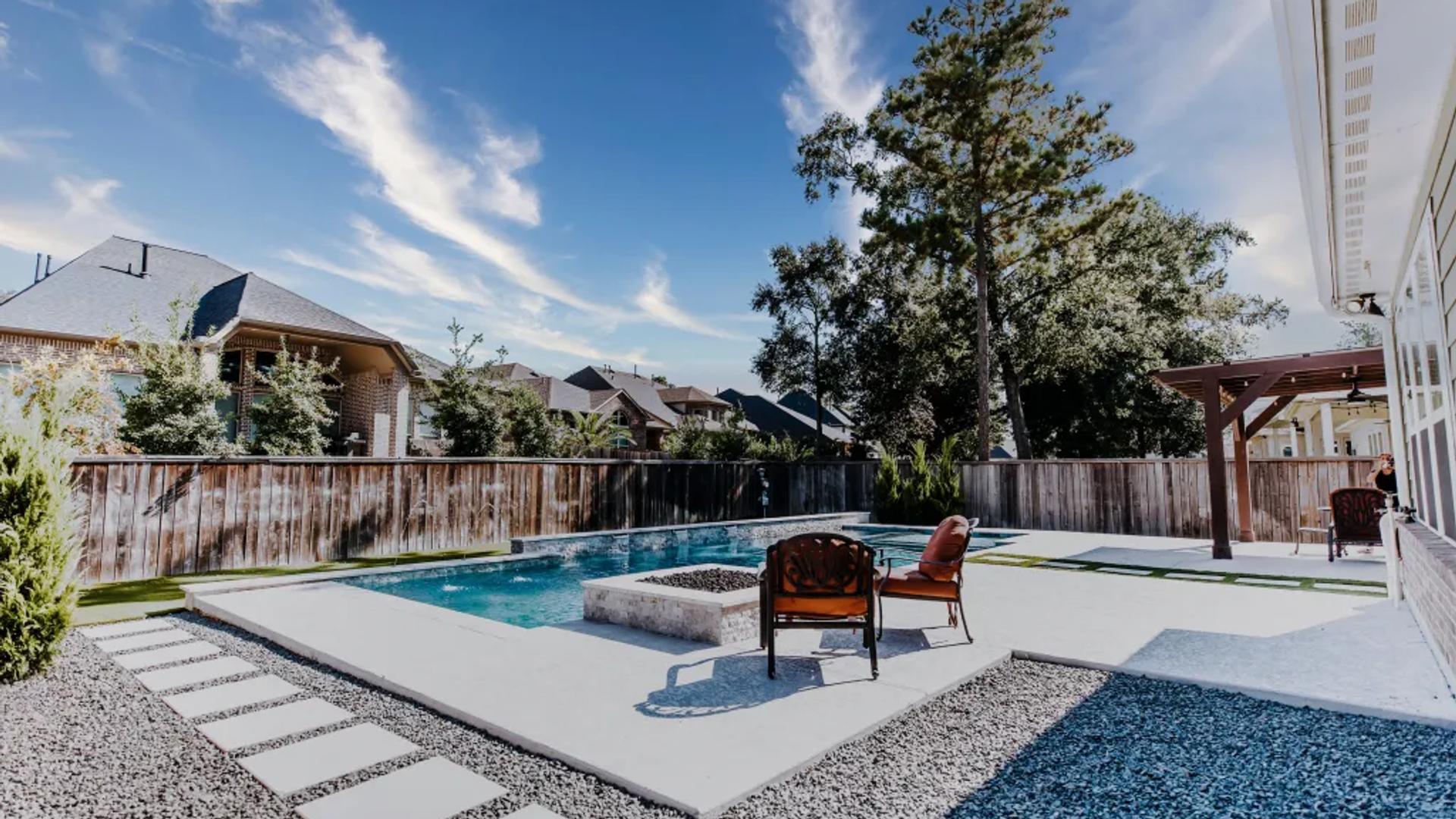 Woodforest Pool & Fire Feature - Image 4