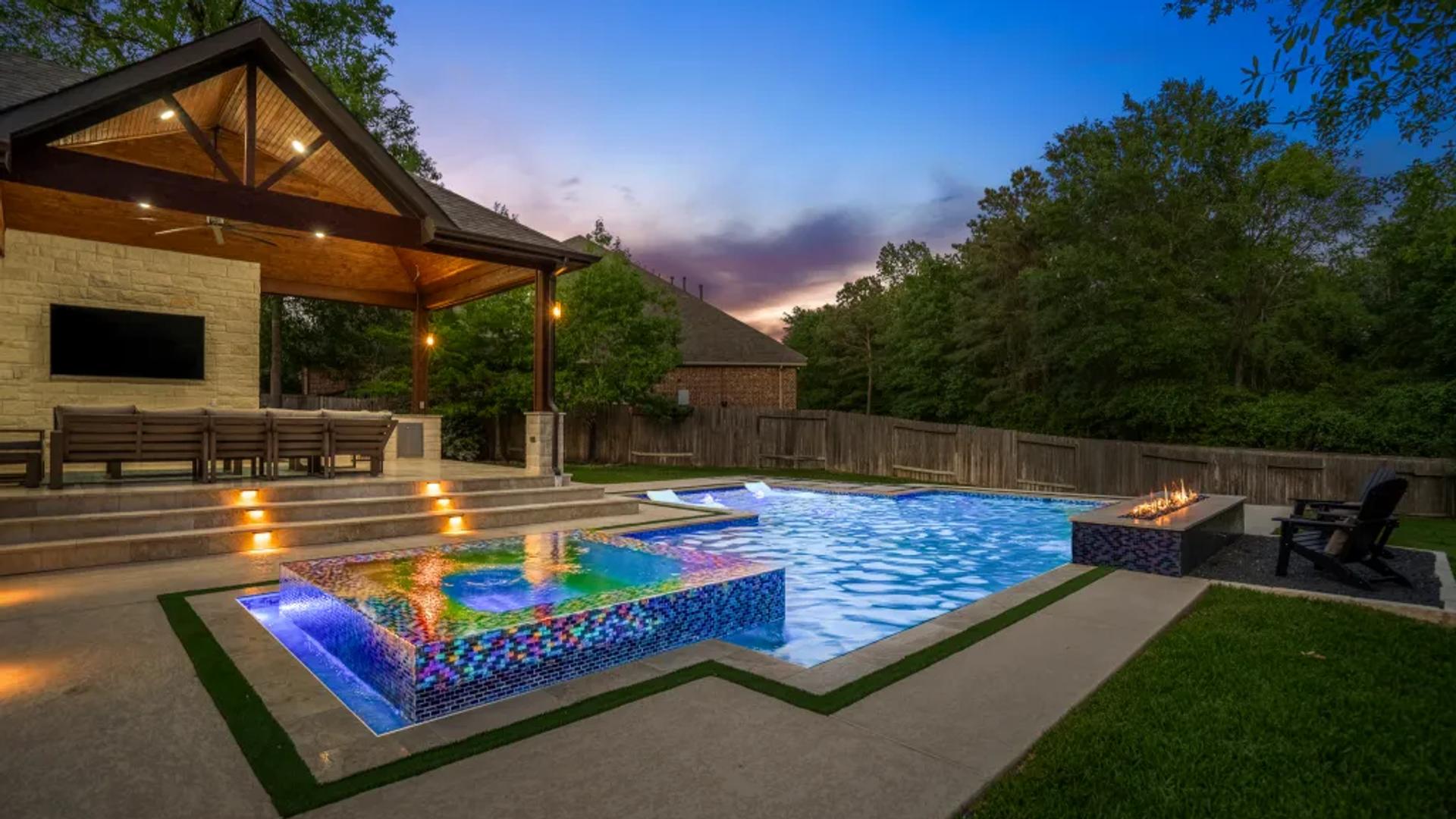 Woodforest Premier Pool & Spa Project - Image 26