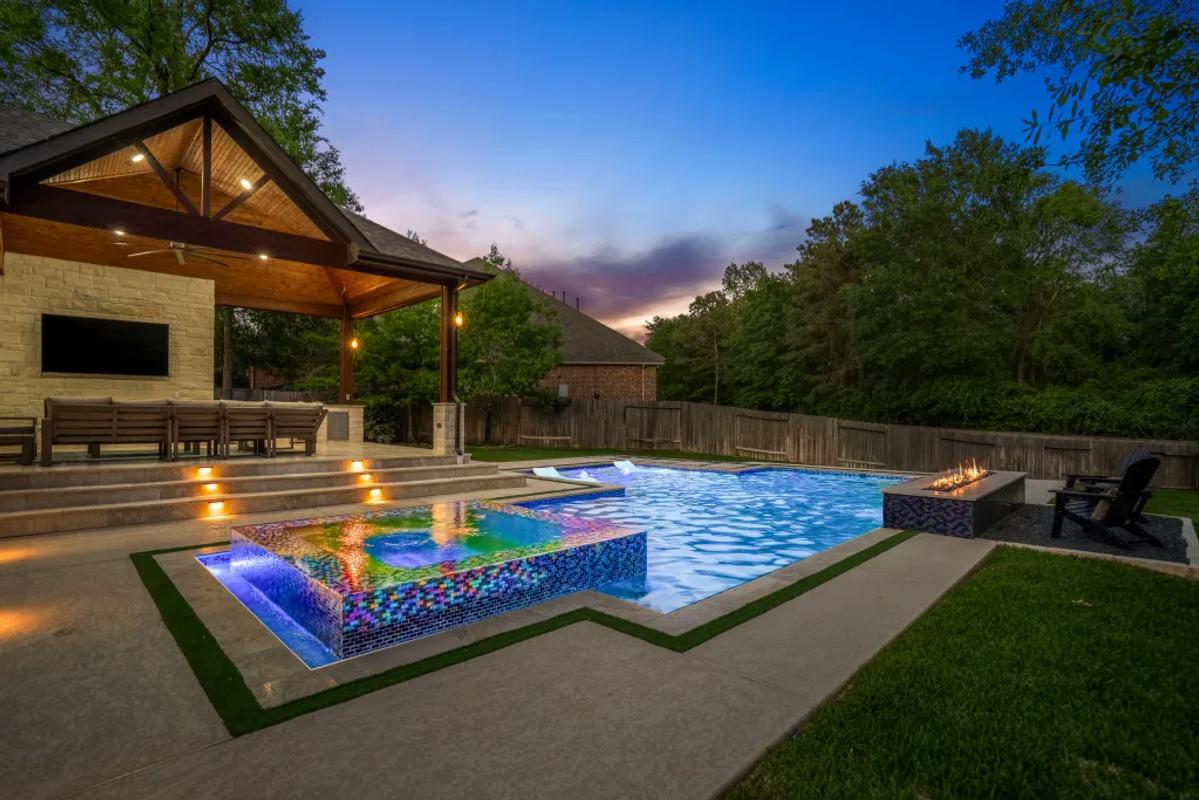 Woodforest Premier Pool & Spa Project - Image 26