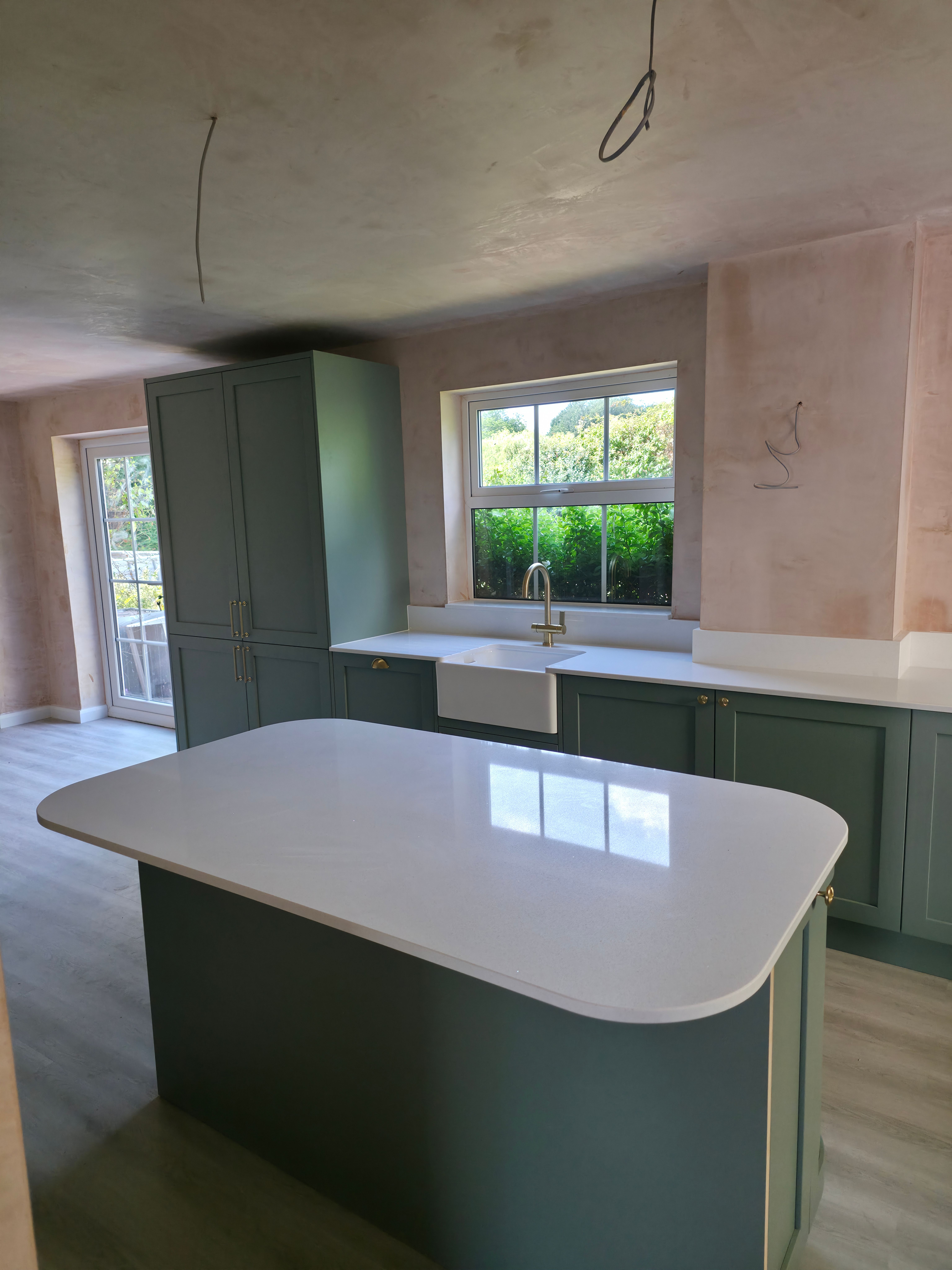 Quartz worktops, Stretton on Dunsmore