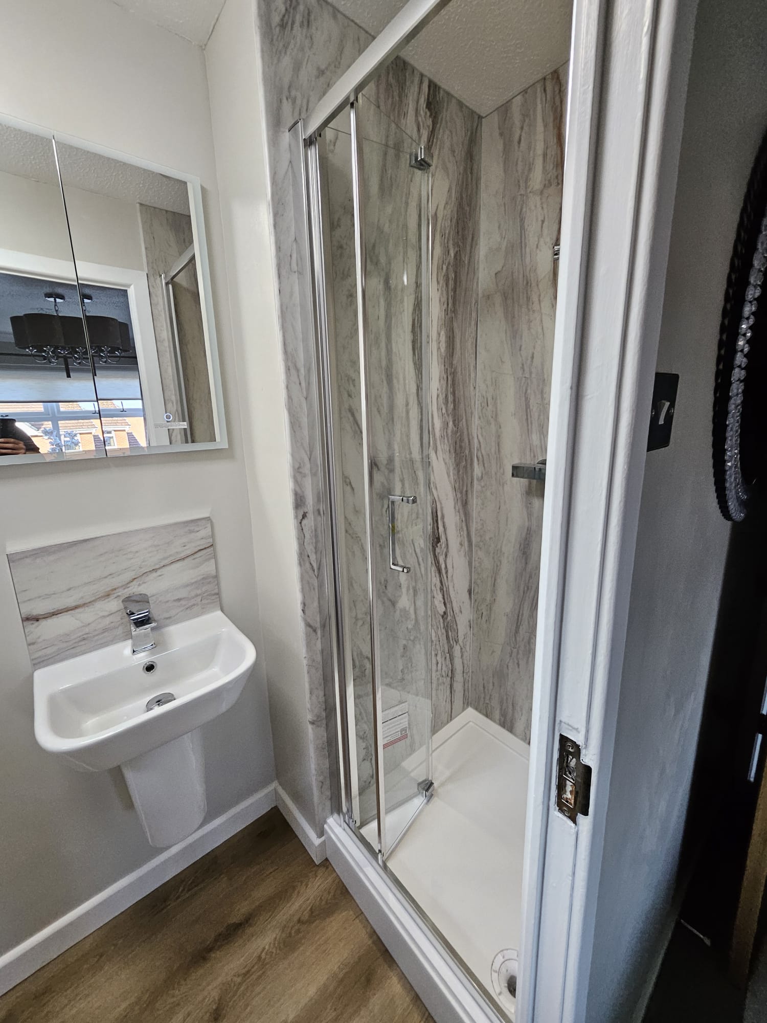 En suite bathroom