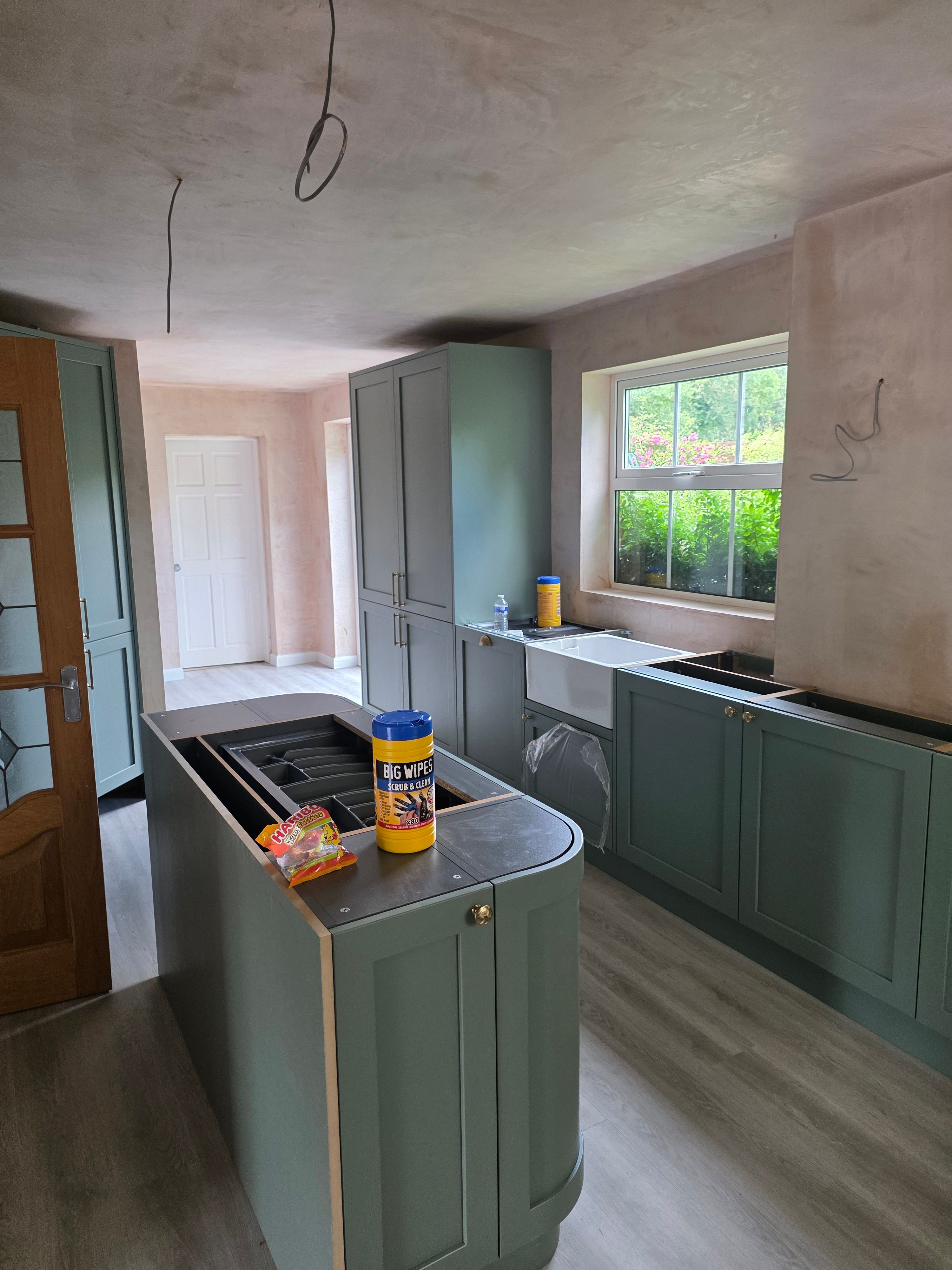 Quartz worktops, Stretton on Dunsmore