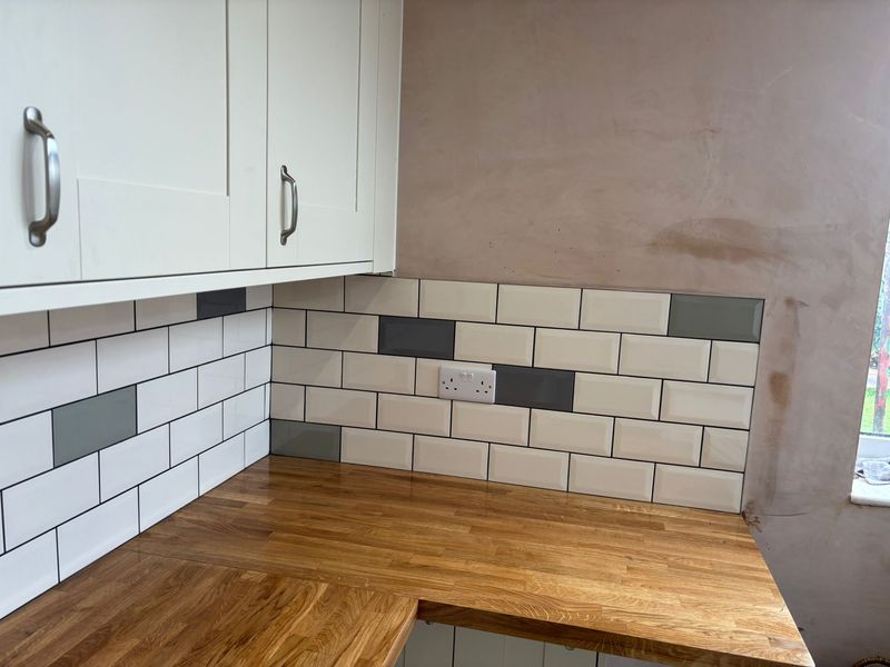 Solid oak worktops